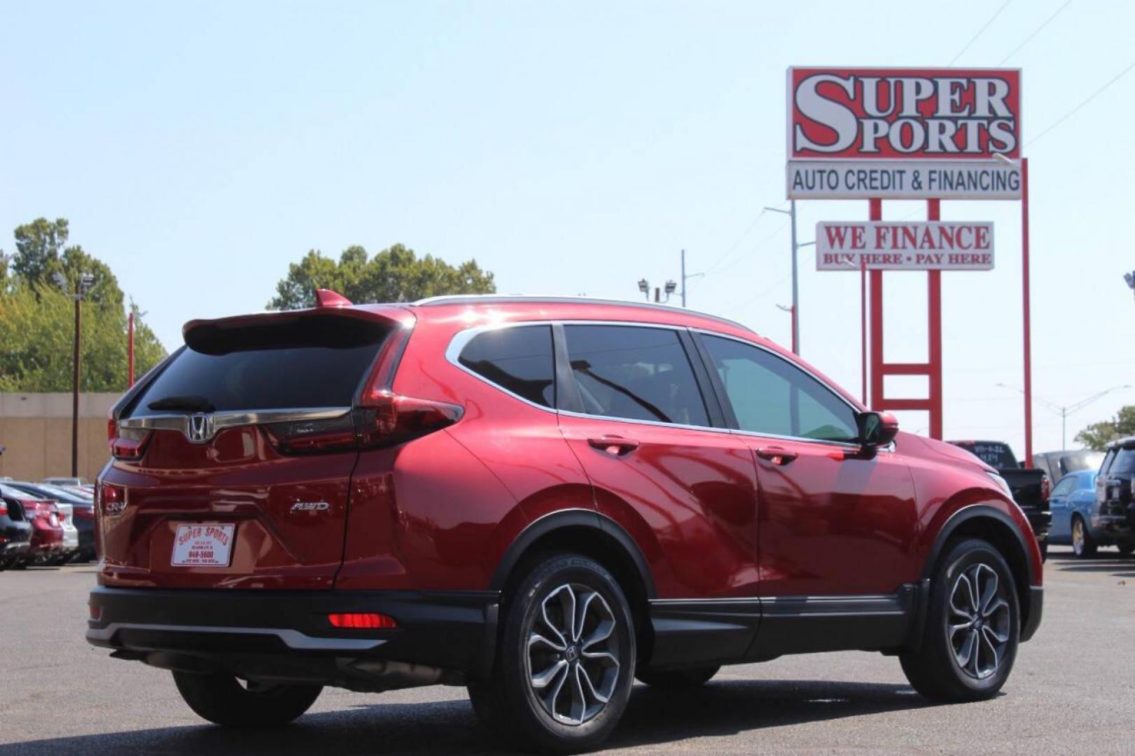 2021 Red Honda CR-V EX AWD (2HKRW2H59MH) with an 1.5L L4 16V DOHC TURBO engine, CVT transmission, located at 4301 NW 39th , Oklahoma City, OK, 73112, (405) 949-5600, 35.512135, -97.598671 - NO DRIVERS LICENCE NO-FULL COVERAGE INSURANCE-NO CREDIT CHECK. COME ON OVER TO SUPERSPORTS AND TAKE A LOOK AND TEST DRIVE. PLEASE GIVE US A CALL AT (405) 949-5600. NO LICENSIA DE MANEJAR- NO SEGURO DE COBERTURA TOTAL- NO VERIFICACCION DE CREDITO. POR FAVOR VENGAN A SUPERSPORTS, ECHE UN - Photo#3