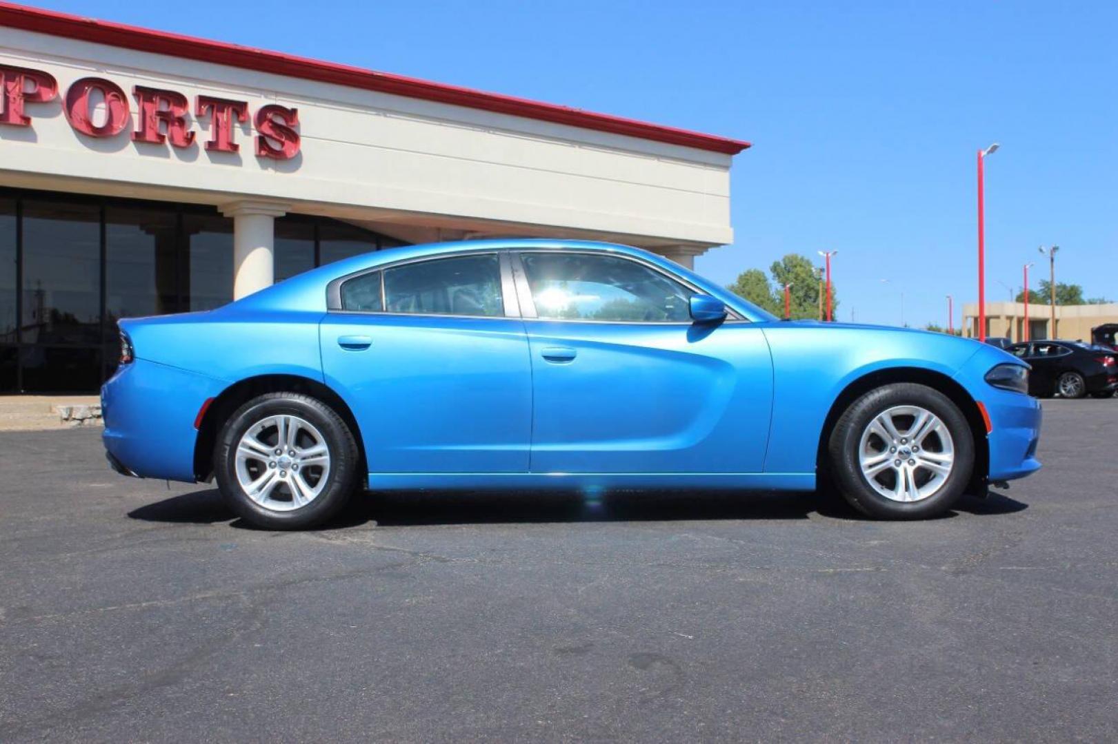 2019 Blue Dodge Charger SXT (2C3CDXBG1KH) with an 3.6L V6 DOHC 24V engine, 8A transmission, located at 4301 NW 39th , Oklahoma City, OK, 73112, (405) 949-5600, 35.512135, -97.598671 - NO DRIVERS LICENCE NO-FULL COVERAGE INSURANCE-NO CREDIT CHECK. COME ON OVER TO SUPERSPORTS AND TAKE A LOOK AND TEST DRIVE. PLEASE GIVE US A CALL AT (405) 949-5600. NO LICENSIA DE MANEJAR- NO SEGURO DE COBERTURA TOTAL- NO VERIFICACCION DE CREDITO. POR FAVOR VENGAN A SUPERSPORTS, ECHE UN - Photo#2