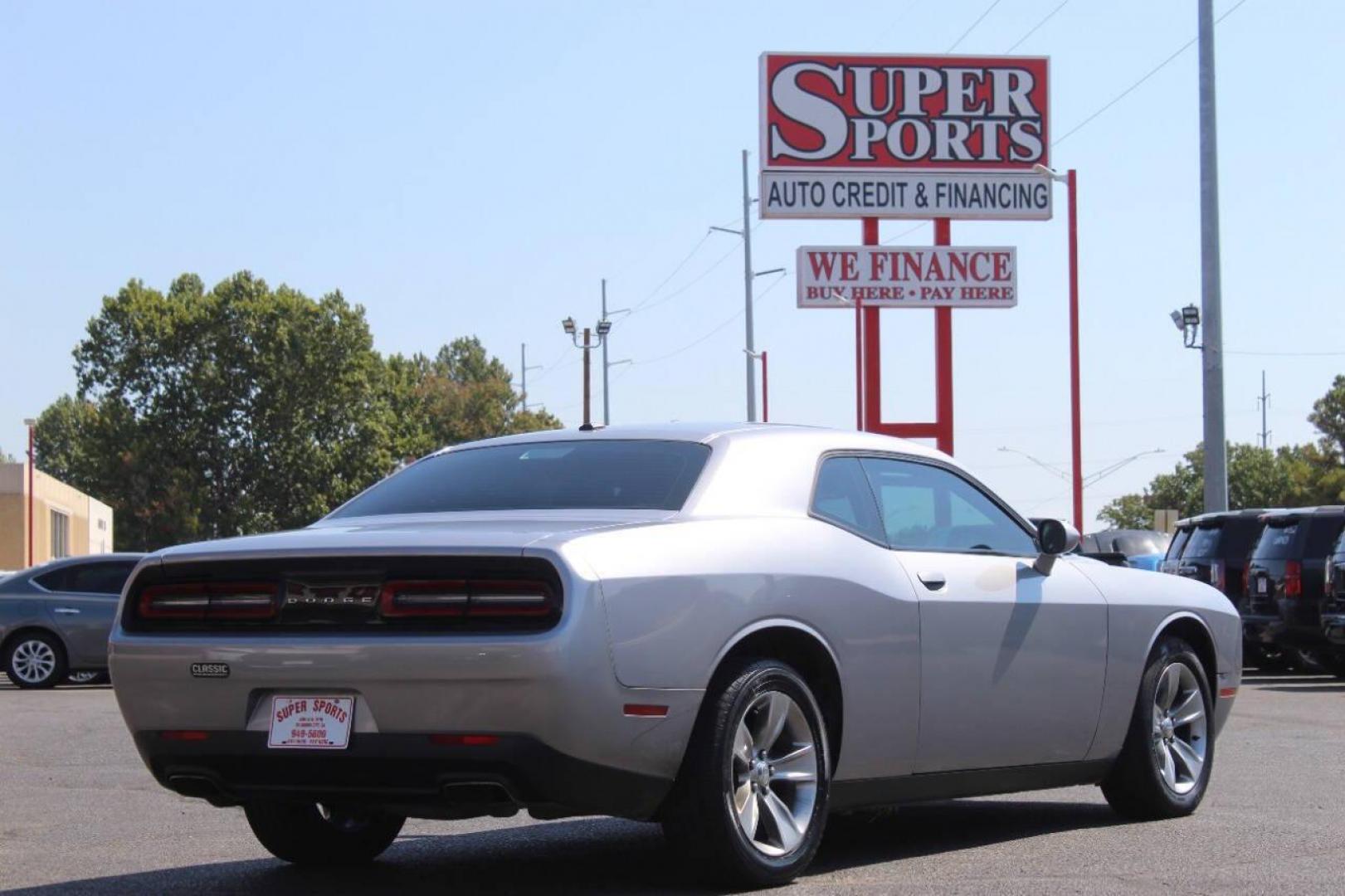 2017 Silver Dodge Challenger SXT (2C3CDZAG4HH) with an 3.6L V6 DOHC 24V engine, 8A transmission, located at 4301 NW 39th , Oklahoma City, OK, 73112, (405) 949-5600, 35.512135, -97.598671 - NO DRIVERS LICENCE NO-FULL COVERAGE INSURANCE-NO CREDIT CHECK. COME ON OVER TO SUPERSPORTS AND TAKE A LOOK AND TEST DRIVE. PLEASE GIVE US A CALL AT (405) 949-5600. NO LICENSIA DE MANEJAR- NO SEGURO DE COBERTURA TOTAL- NO VERIFICACCION DE CREDITO. POR FAVOR VENGAN A SUPERSPORTS, ECHE UN - Photo#3