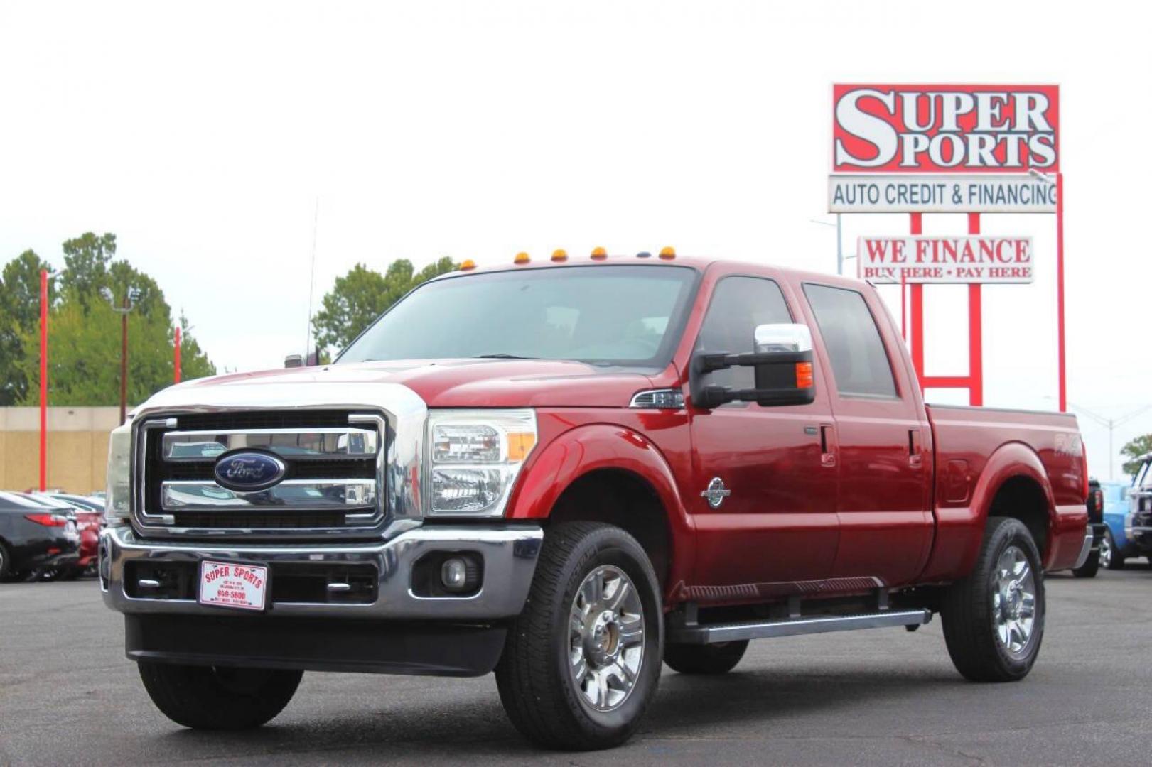 2015 Red Ford F-250 SD King Ranch Crew Cab 4WD (1FT7W2BT3FE) with an 6.7L V8 OHV 16V DIESEL engine, 6-Speed Automatic transmission, located at 4301 NW 39th , Oklahoma City, OK, 73112, (405) 949-5600, 35.512135, -97.598671 - NO DRIVERS LICENCE NO-FULL COVERAGE INSURANCE-NO CREDIT CHECK. COME ON OVER TO SUPERSPORTS AND TAKE A LOOK AND TEST DRIVE. PLEASE GIVE US A CALL AT (405) 949-5600. NO LICENSIA DE MANEJAR- NO SEGURO DE COBERTURA TOTAL- NO VERIFICACCION DE CREDITO. POR FAVOR VENGAN A SUPERSPORTS, ECHE UN - Photo#6