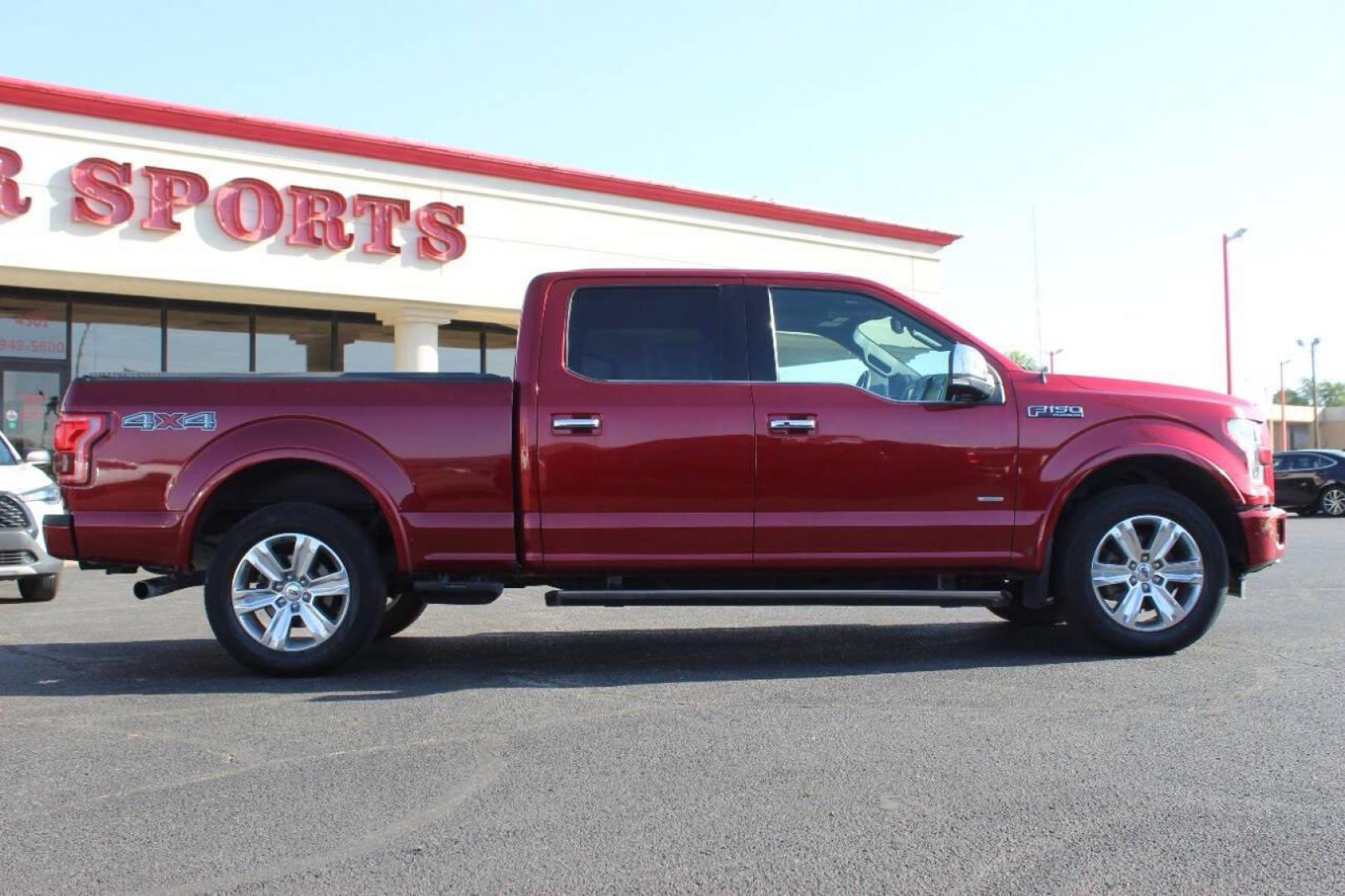 2015 Red Ford F-150 XL SuperCrew 6.5-ft. Bed 4WD (1FTFW1EGXFF) with an 3.5 V6 engine, 6-Speed Automatic transmission, located at 4301 NW 39th , Oklahoma City, OK, 73112, (405) 949-5600, 35.512135, -97.598671 - NO DRIVERS LICENCE NO-FULL COVERAGE INSURANCE-NO CREDIT CHECK. COME ON OVER TO SUPERSPORTS AND TAKE A LOOK AND TEST DRIVE. PLEASE GIVE US A CALL AT (405) 949-5600. NO LICENSIA DE MANEJAR- NO SEGURO DE COBERTURA TOTAL- NO VERIFICACCION DE CREDITO. POR FAVOR VENGAN A SUPERSPORTS, ECHE UN - Photo#2