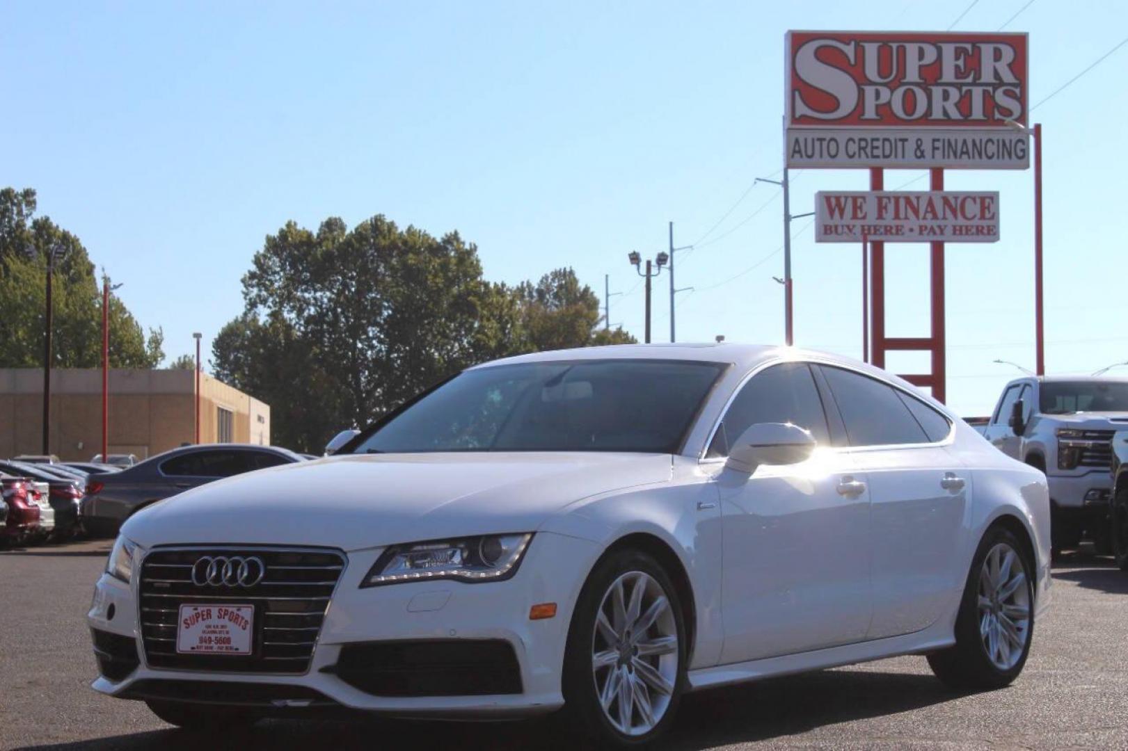 2014 White Audi A7 3.0T Premium quattro (WAU2GAFC1EN) with an 3.0L V6 DOHC 24V TURBO DIESEL engine, 8-Speed Automatic transmission, located at 4301 NW 39th , Oklahoma City, OK, 73112, (405) 949-5600, 35.512135, -97.598671 - NO DRIVERS LICENCE NO-FULL COVERAGE INSURANCE-NO CREDIT CHECK. COME ON OVER TO SUPERSPORTS AND TAKE A LOOK AND TEST DRIVE. PLEASE GIVE US A CALL AT (405) 949-5600. NO LICENSIA DE MANEJAR- NO SEGURO DE COBERTURA TOTAL- NO VERIFICACCION DE CREDITO. POR FAVOR VENGAN A SUPERSPORTS, ECHE UN - Photo#6