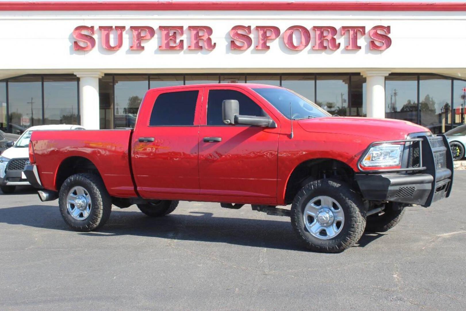 2016 Red RAM 2500 Tradesman Crew Cab SWB 4WD (3C6UR5CL6GG) with an 6.7L L6 OHV 24V TURBO DIESEL engine, 6A transmission, located at 4301 NW 39th , Oklahoma City, OK, 73112, (405) 949-5600, 35.512135, -97.598671 - NO DRIVERS LICENCE NO-FULL COVERAGE INSURANCE-NO CREDIT CHECK. COME ON OVER TO SUPERSPORTS AND TAKE A LOOK AND TEST DRIVE. PLEASE GIVE US A CALL AT (405) 949-5600. NO LICENSIA DE MANEJAR- NO SEGURO DE COBERTURA TOTAL- NO VERIFICACCION DE CREDITO. POR FAVOR VENGAN A SUPERSPORTS, ECHE UN - Photo#0