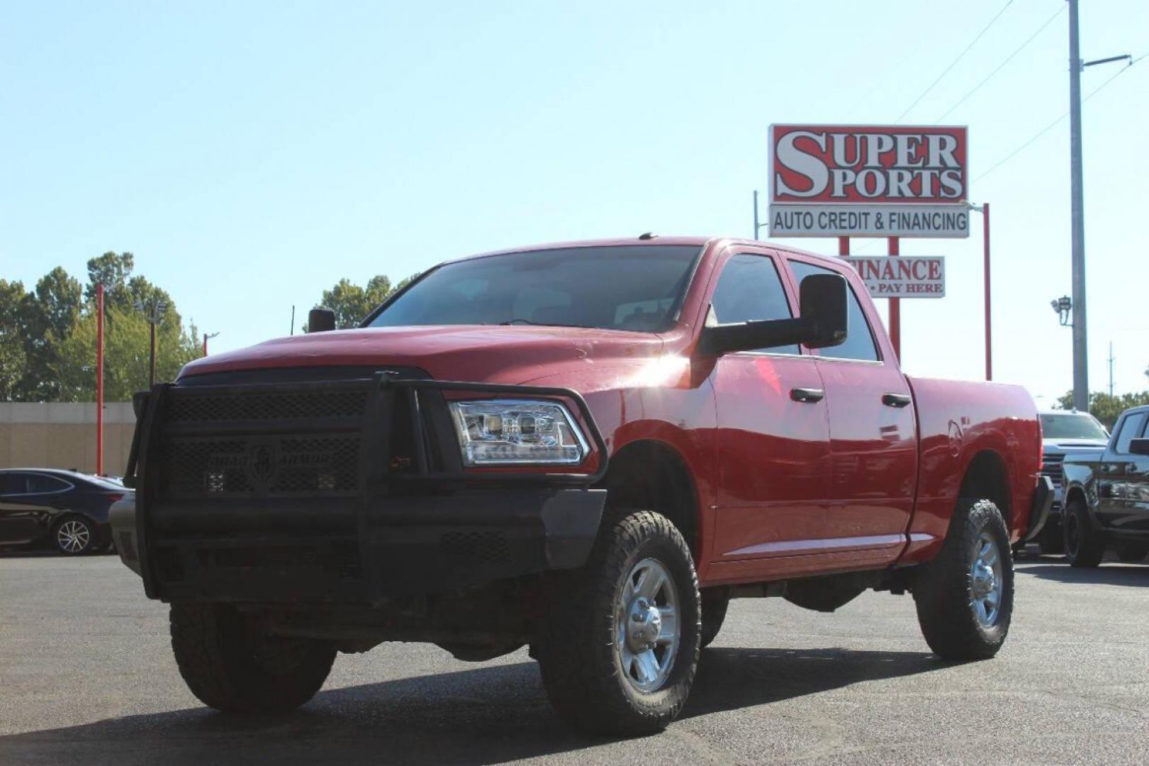 2016 Red RAM 2500 Tradesman Crew Cab SWB 4WD (3C6UR5CL6GG) with an 6.7L L6 OHV 24V TURBO DIESEL engine, 6A transmission, located at 4301 NW 39th , Oklahoma City, OK, 73112, (405) 949-5600, 35.512135, -97.598671 - NO DRIVERS LICENCE NO-FULL COVERAGE INSURANCE-NO CREDIT CHECK. COME ON OVER TO SUPERSPORTS AND TAKE A LOOK AND TEST DRIVE. PLEASE GIVE US A CALL AT (405) 949-5600. NO LICENSIA DE MANEJAR- NO SEGURO DE COBERTURA TOTAL- NO VERIFICACCION DE CREDITO. POR FAVOR VENGAN A SUPERSPORTS, ECHE UN - Photo#6