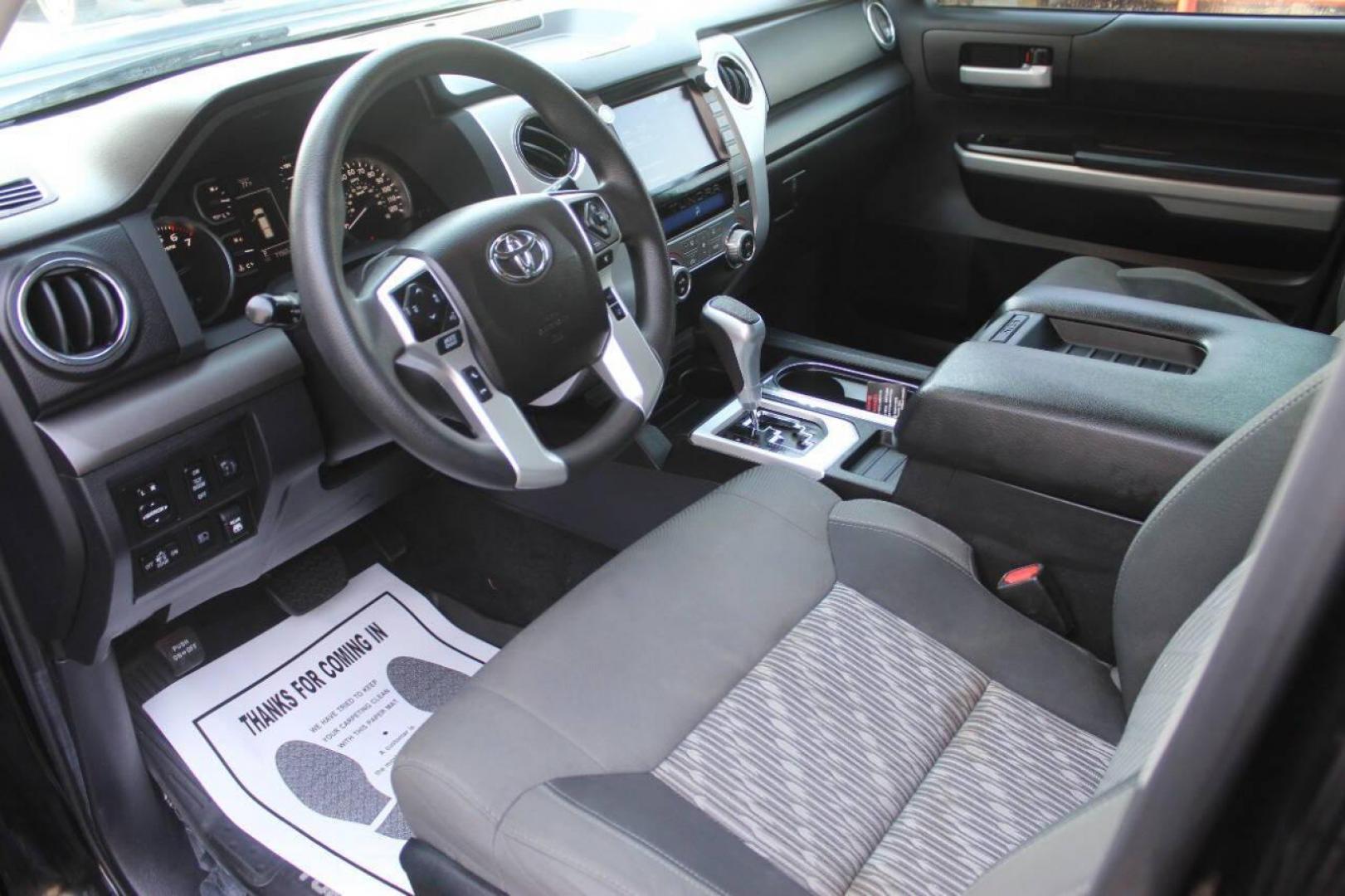 2021 Black Toyota Tundra SR5 5.7L V8 CrewMax 2WD (5TFEY5F17MX) with an 5.7L V8 DOHC 32V engine, 6A transmission, located at 4301 NW 39th , Oklahoma City, OK, 73112, (405) 949-5600, 35.512135, -97.598671 - Photo#15