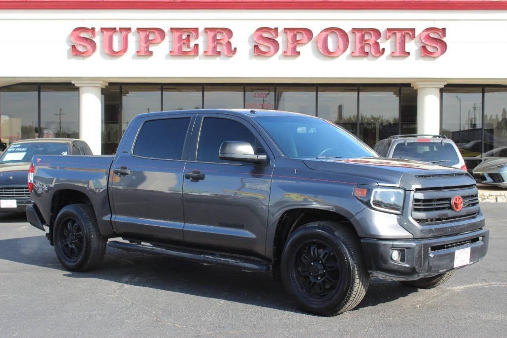 2015 Pewter Toyota Tundra SR5 4.6L V8 CrewMax 2WD (5TFEM5F11FX) with an 4.6L V8 DOHC 32V engine, 6-Speed Automatic transmission, located at 4301 NW 39th , Oklahoma City, OK, 73112, (405) 949-5600, 35.512135, -97.598671 - Photo#0