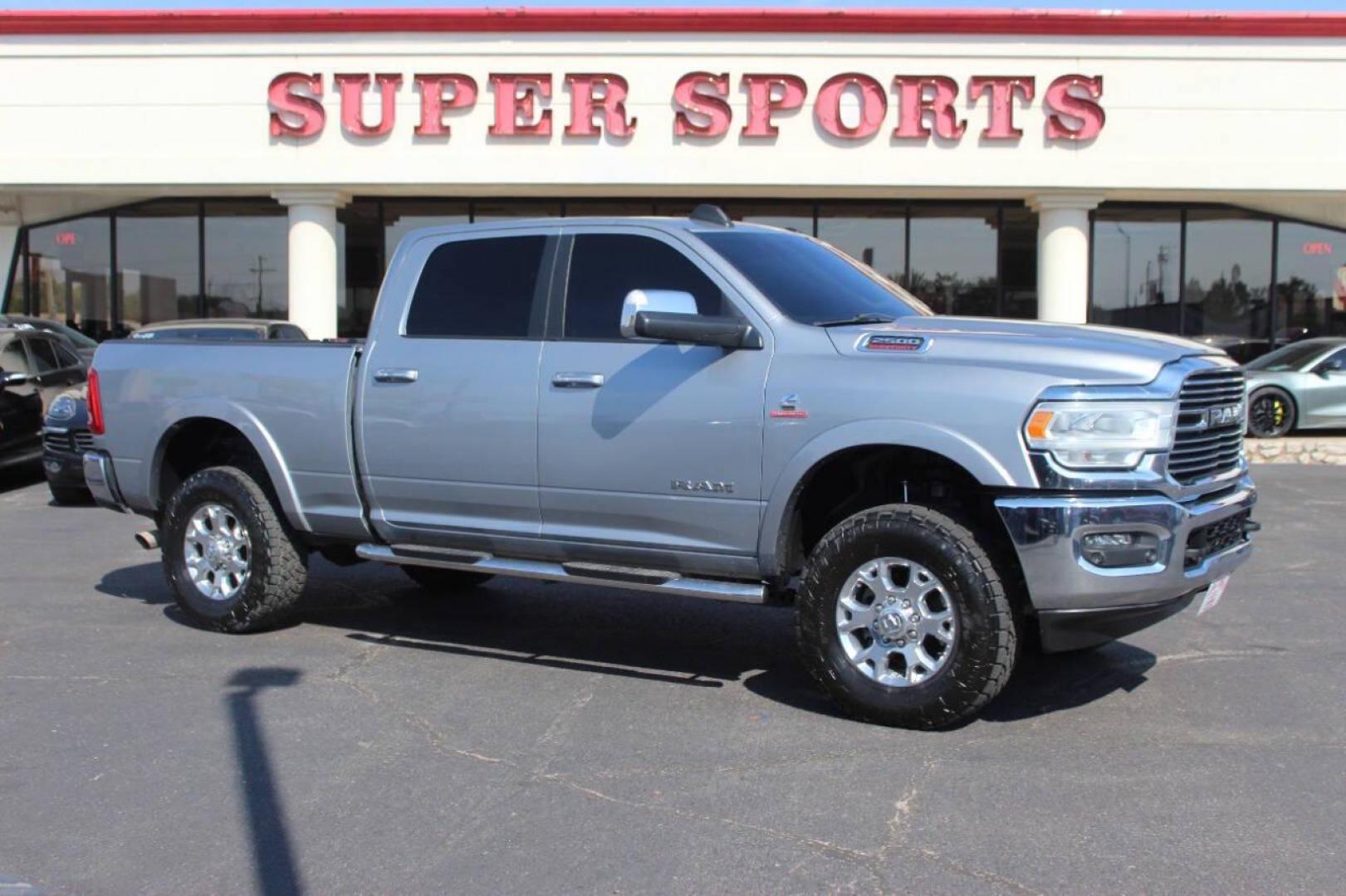 2020 Gray RAM 2500 Laramie Crew Cab SWB 4WD (3C6UR5FL9LG) with an 6.7L L6 OHV 24V TURBO DIESEL engine, 6A transmission, located at 4301 NW 39th , Oklahoma City, OK, 73112, (405) 949-5600, 35.512135, -97.598671 - NO DRIVERS LICENCE NO-FULL COVERAGE INSURANCE-NO CREDIT CHECK. COME ON OVER TO SUPERSPORTS AND TAKE A LOOK AND TEST DRIVE. PLEASE GIVE US A CALL AT (405) 949-5600. NO LICENSIA DE MANEJAR- NO SEGURO DE COBERTURA TOTAL- NO VERIFICACCION DE CREDITO. POR FAVOR VENGAN A SUPERSPORTS, ECHE UN - Photo#0