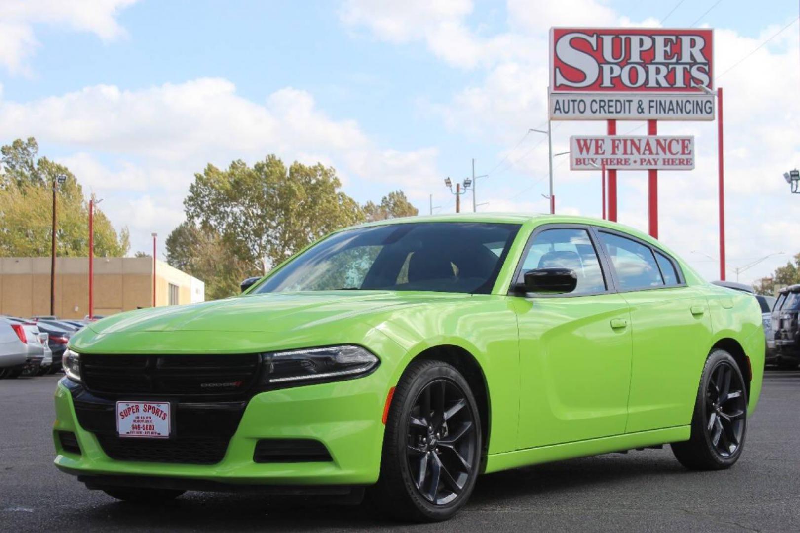 2023 Lime Green Dodge Charger SXT (2C3CDXBG6PH) with an 3.6L V6 DOHC 24V engine, 8A transmission, located at 4301 NW 39th , Oklahoma City, OK, 73112, (405) 949-5600, 35.512135, -97.598671 - NO DRIVERS LICENCE NO-FULL COVERAGE INSURANCE-NO CREDIT CHECK. COME ON OVER TO SUPERSPORTS AND TAKE A LOOK AND TEST DRIVE. PLEASE GIVE US A CALL AT (405) 949-5600. NO LICENSIA DE MANEJAR- NO SEGURO DE COBERTURA TOTAL- NO VERIFICACCION DE CREDITO. POR FAVOR VENGAN A SUPERSPORTS, ECHE UN - Photo#6