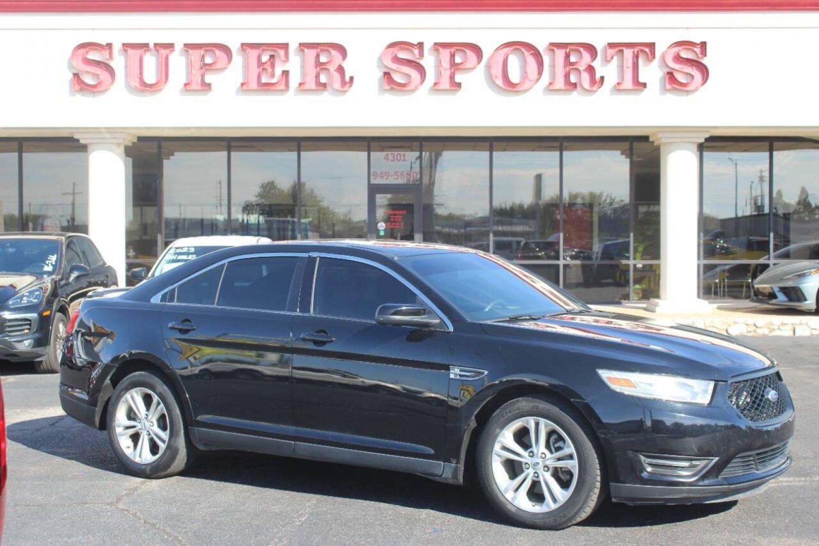 2017 Black Ford Taurus SEL FWD (1FAHP2E8XHG) with an 3.5L V6 DOHC 24V engine, 6A transmission, located at 4301 NW 39th , Oklahoma City, OK, 73112, (405) 949-5600, 35.512135, -97.598671 - NO DRIVERS LICENCE NO-FULL COVERAGE INSURANCE-NO CREDIT CHECK. COME ON OVER TO SUPERSPORTS AND TAKE A LOOK AND TEST DRIVE. PLEASE GIVE US A CALL AT (405) 949-5600. NO LICENSIA DE MANEJAR- NO SEGURO DE COBERTURA TOTAL- NO VERIFICACCION DE CREDITO. POR FAVOR VENGAN A SUPERSPORTS, ECHE UN - Photo#0