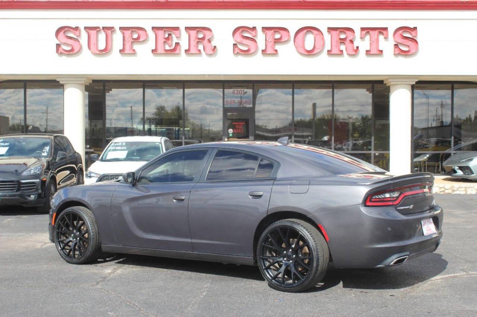 2019 Gray Dodge Charger GT AWD (2C3CDXJG9KH) with an 3.6L V6 DOHC 24V engine, 8A transmission, located at 4301 NW 39th , Oklahoma City, OK, 73112, (405) 949-5600, 35.512135, -97.598671 - NO DRIVERS LICENCE NO-FULL COVERAGE INSURANCE-NO CREDIT CHECK. COME ON OVER TO SUPERSPORTS AND TAKE A LOOK AND TEST DRIVE. PLEASE GIVE US A CALL AT (405) 949-5600. NO LICENSIA DE MANEJAR- NO SEGURO DE COBERTURA TOTAL- NO VERIFICACCION DE CREDITO. POR FAVOR VENGAN A SUPERSPORTS, ECHE UN - Photo#4