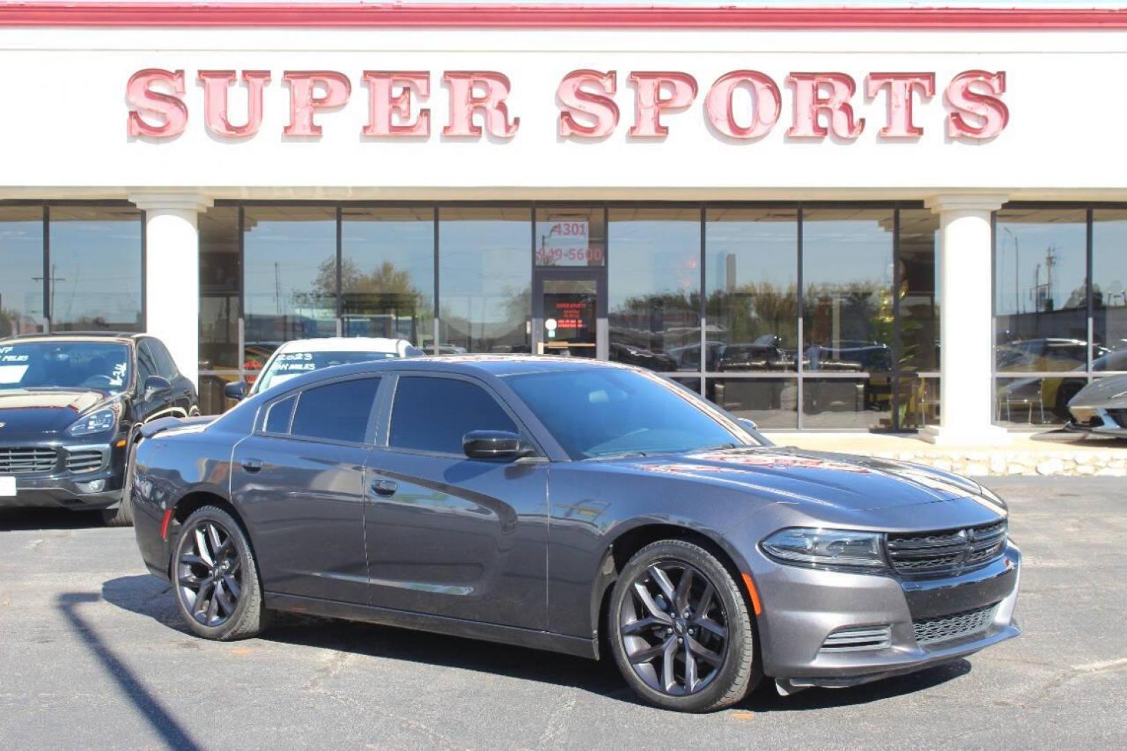 2023 Gray Dodge Charger SXT (2C3CDXBG4PH) with an 3.6L V6 DOHC 24V engine, 8A transmission, located at 4301 NW 39th , Oklahoma City, OK, 73112, (405) 949-5600, 35.512135, -97.598671 - NO DRIVERS LICENCE NO-FULL COVERAGE INSURANCE-NO CREDIT CHECK. COME ON OVER TO SUPERSPORTS AND TAKE A LOOK AND TEST DRIVE. PLEASE GIVE US A CALL AT (405) 949-5600. NO LICENSIA DE MANEJAR- NO SEGURO DE COBERTURA TOTAL- NO VERIFICACCION DE CREDITO. POR FAVOR VENGAN A SUPERSPORTS, ECHE UN - Photo#0