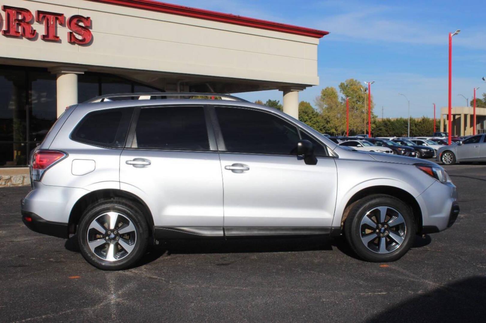 2018 Silver Subaru Forester 2.5i Premium PZEV CVT (JF2SJABC1JH) with an 2.5L H4 SOHC 16V engine, CVT transmission, located at 4301 NW 39th , Oklahoma City, OK, 73112, (405) 949-5600, 35.512135, -97.598671 - NO DRIVERS LICENCE NO-FULL COVERAGE INSURANCE-NO CREDIT CHECK. COME ON OVER TO SUPERSPORTS AND TAKE A LOOK AND TEST DRIVE. PLEASE GIVE US A CALL AT (405) 949-5600. NO LICENSIA DE MANEJAR- NO SEGURO DE COBERTURA TOTAL- NO VERIFICACCION DE CREDITO. POR FAVOR VENGAN A SUPERSPORTS, ECHE UN - Photo#2