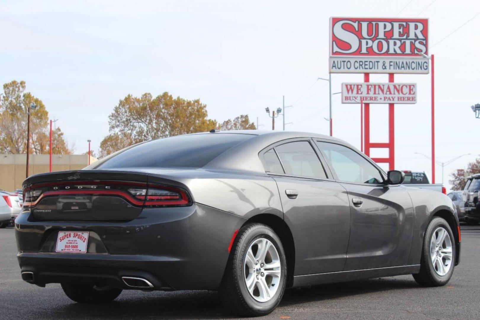 2019 Gray Dodge Charger SXT (2C3CDXBG5KH) with an 3.6L V6 DOHC 24V engine, 8A transmission, located at 4301 NW 39th , Oklahoma City, OK, 73112, (405) 949-5600, 35.512135, -97.598671 - NO DRIVERS LICENCE NO-FULL COVERAGE INSURANCE-NO CREDIT CHECK. COME ON OVER TO SUPERSPORTS AND TAKE A LOOK AND TEST DRIVE. PLEASE GIVE US A CALL AT (405) 949-5600. NO LICENSIA DE MANEJAR- NO SEGURO DE COBERTURA TOTAL- NO VERIFICACCION DE CREDITO. POR FAVOR VENGAN A SUPERSPORTS, ECHE UN - Photo#3