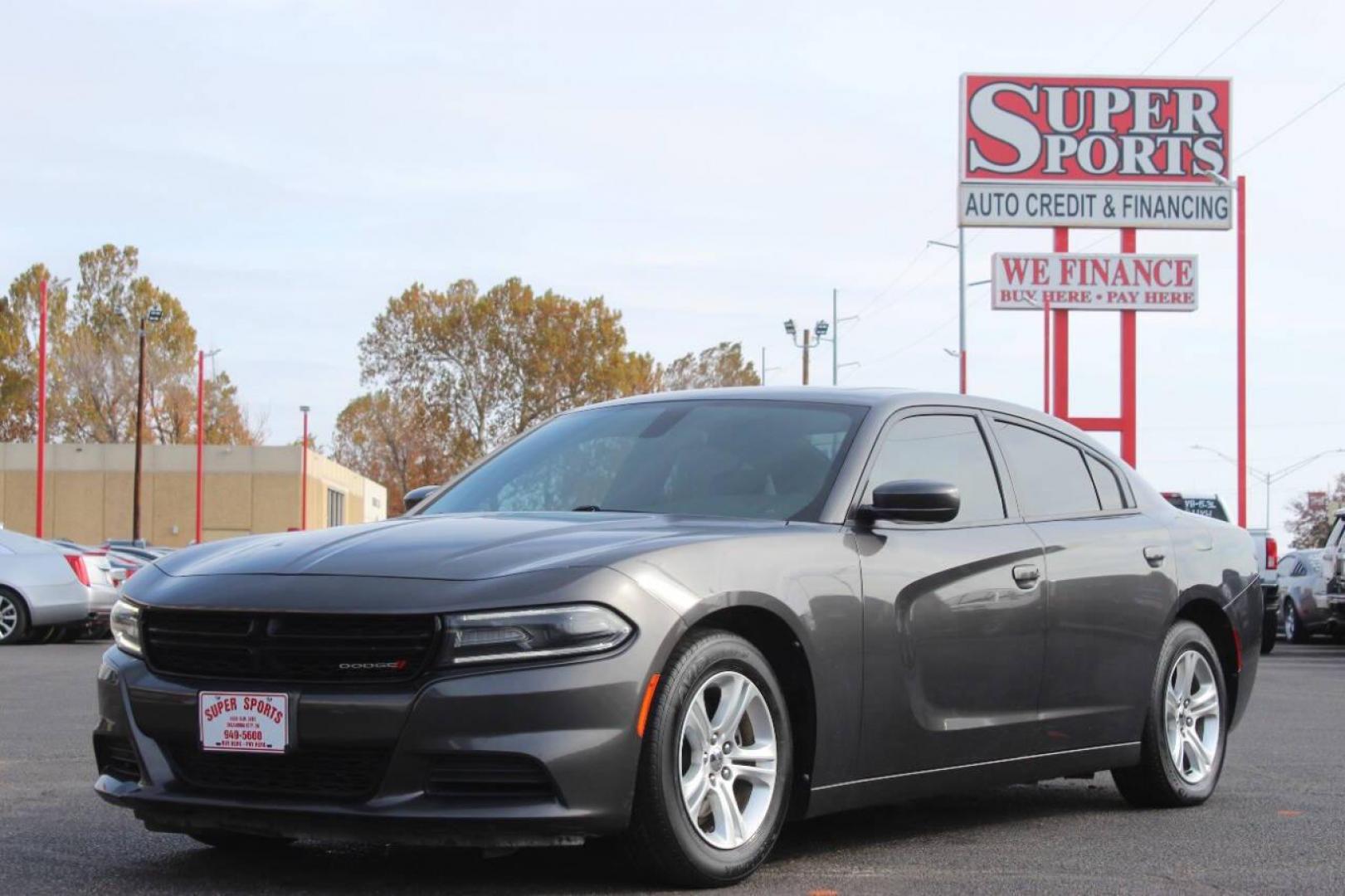 2019 Gray Dodge Charger SXT (2C3CDXBG5KH) with an 3.6L V6 DOHC 24V engine, 8A transmission, located at 4301 NW 39th , Oklahoma City, OK, 73112, (405) 949-5600, 35.512135, -97.598671 - NO DRIVERS LICENCE NO-FULL COVERAGE INSURANCE-NO CREDIT CHECK. COME ON OVER TO SUPERSPORTS AND TAKE A LOOK AND TEST DRIVE. PLEASE GIVE US A CALL AT (405) 949-5600. NO LICENSIA DE MANEJAR- NO SEGURO DE COBERTURA TOTAL- NO VERIFICACCION DE CREDITO. POR FAVOR VENGAN A SUPERSPORTS, ECHE UN - Photo#5