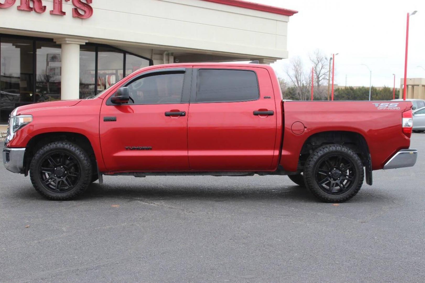 2020 Red Toyota Tundra SR5 5.7L V8 CrewMax 2WD (5TFEY5F17LX) with an 5.7L V8 DOHC 32V engine, 6A transmission, located at 4301 NW 39th , Oklahoma City, OK, 73112, (405) 949-5600, 35.512135, -97.598671 - NO DRIVERS LICENCE NO-FULL COVERAGE INSURANCE-NO CREDIT CHECK. COME ON OVER TO SUPERSPORTS AND TAKE A LOOK AND TEST DRIVE. PLEASE GIVE US A CALL AT (405) 949-5600. NO LICENSIA DE MANEJAR- NO SEGURO DE COBERTURA TOTAL- NO VERIFICACCION DE CREDITO. POR FAVOR VENGAN A SUPERSPORTS, ECHE - Photo#5