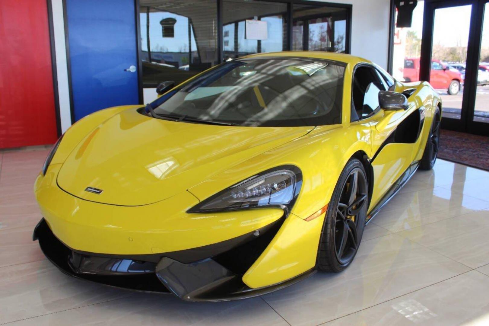 2018 Yellow McLaren 570s Spider (SBM13FAA2JW) with an 3.8L V8 TURBO engine, 7A transmission, located at 4301 NW 39th , Oklahoma City, OK, 73112, (405) 949-5600, 35.512135, -97.598671 - PERSONAL VEHILCE. this vehicle was purchased from insurance company due to theft recovery. it was stolen. looks and drives brand new its a must see. full service been done and new tires and fresh oil, NEW BATTERY. call for more info (405) 949-5600 THIS VEHICLE IS $144,900 , THIS VEHICLE CAN B - Photo#0