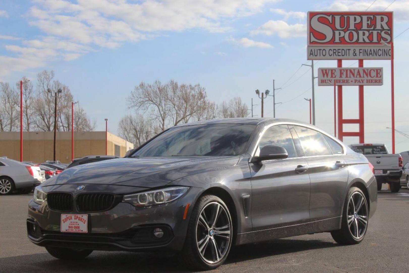 2018 Gray BMW 4-Series Gran Coupe 430i xDrive (WBA4J3C56JB) with an 2.0L L4 DOHC 16V engine, 8A transmission, located at 4301 NW 39th , Oklahoma City, OK, 73112, (405) 949-5600, 35.512135, -97.598671 - NO DRIVERS LICENCE NO-FULL COVERAGE INSURANCE-NO CREDIT CHECK. COME ON OVER TO SUPERSPORTS AND TAKE A LOOK AND TEST DRIVE. PLEASE GIVE US A CALL AT (405) 949-5600. NO LICENSIA DE MANEJAR- NO SEGURO DE COBERTURA TOTAL- NO VERIFICACCION DE CREDITO. POR FAVOR VENGAN A SUPERSPORTS, ECHE UN - Photo#6