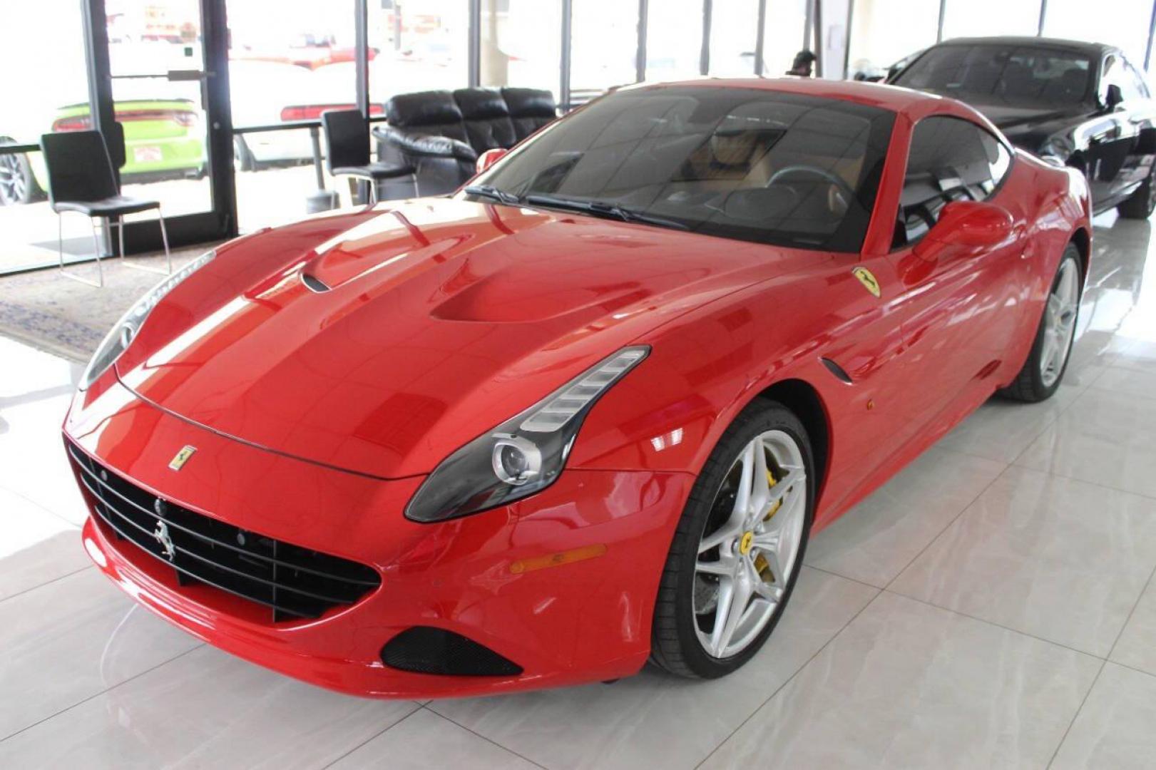 2016 Red Ferrari California Convertible T (ZFF77XJA9G0) with an 3.9L V8 DOHC 32V engine, 7A transmission, located at 4301 NW 39th , Oklahoma City, OK, 73112, (405) 949-5600, 35.512135, -97.598671 - PERSONAL VEHICLE. this vehicle was purchased from insurance company due to theft recovery. it was stolen. looks and drives brand new its a must see. full service been done and fresh oil, NEW BATTERY. call for more info (405) 949-5600 THIS VEHICLE IS $104,900 , THIS VEHICLE CAN BE PAID FOR WIT - Photo#0