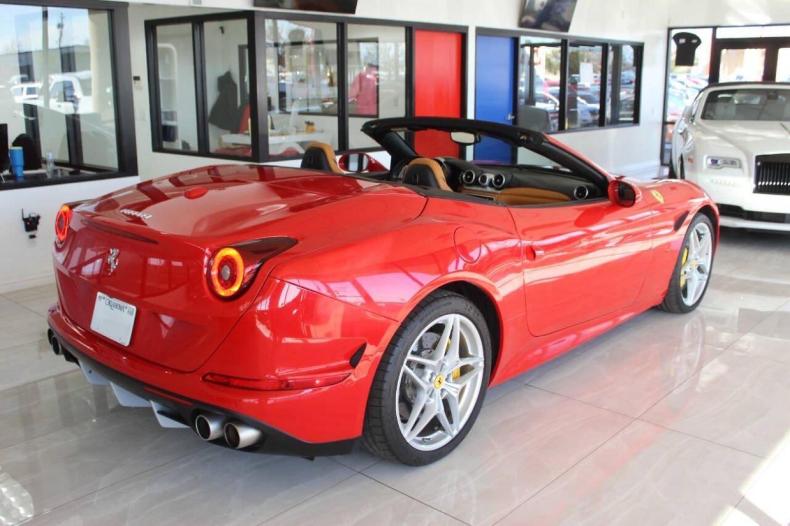 2016 Red Ferrari California Convertible T (ZFF77XJA9G0) with an 3.9L V8 DOHC 32V engine, 7A transmission, located at 4301 NW 39th , Oklahoma City, OK, 73112, (405) 949-5600, 35.512135, -97.598671 - PERSONAL VEHICLE. this vehicle was purchased from insurance company due to theft recovery. it was stolen. looks and drives brand new its a must see. full service been done and fresh oil, NEW BATTERY. call for more info (405) 949-5600 THIS VEHICLE IS $104,900 , THIS VEHICLE CAN BE PAID FOR WIT - Photo#6