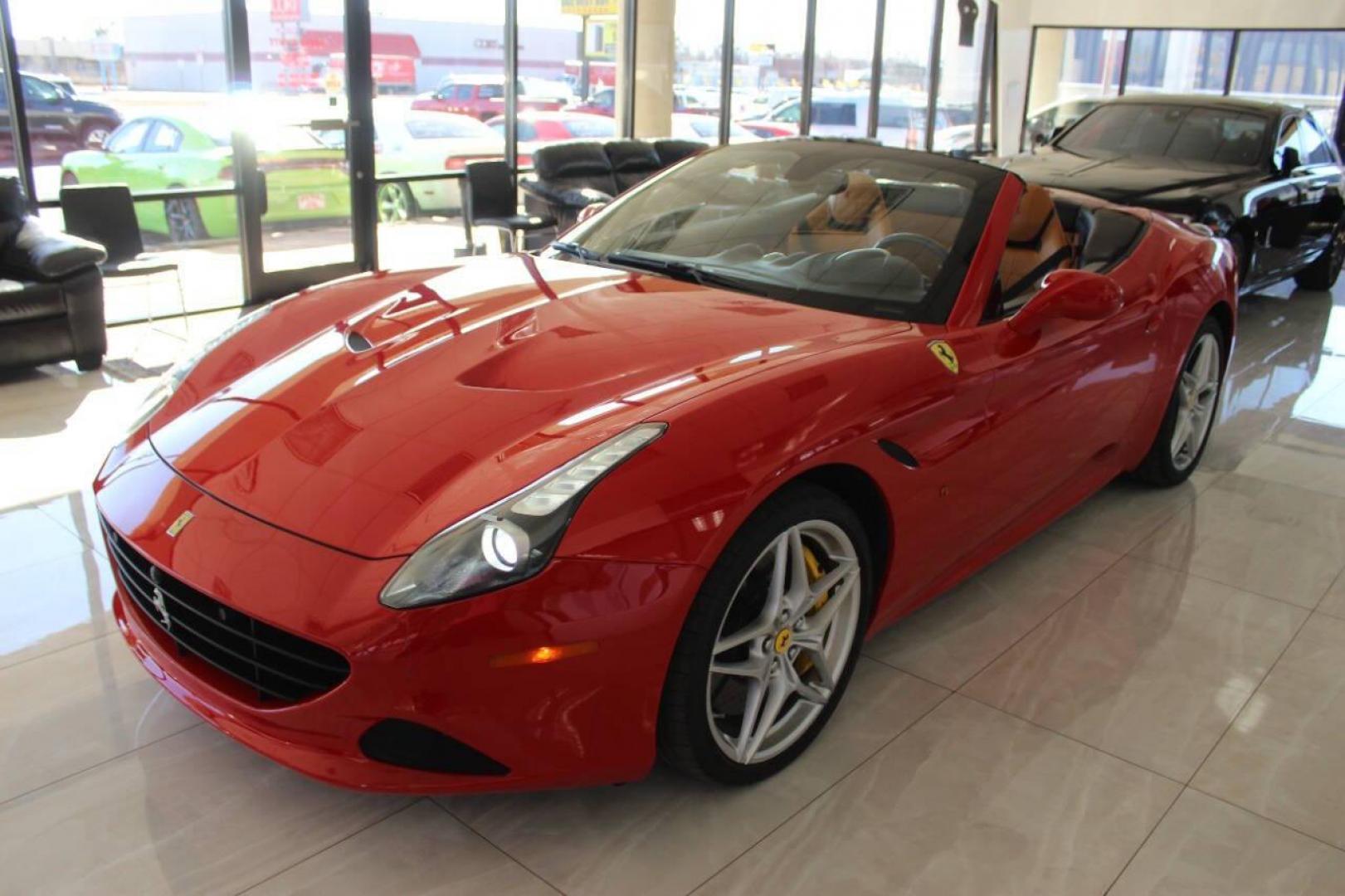 2016 Red Ferrari California Convertible T (ZFF77XJA9G0) with an 3.9L V8 DOHC 32V engine, 7A transmission, located at 4301 NW 39th , Oklahoma City, OK, 73112, (405) 949-5600, 35.512135, -97.598671 - PERSONAL VEHICLE. this vehicle was purchased from insurance company due to theft recovery. it was stolen. looks and drives brand new its a must see. full service been done and fresh oil, NEW BATTERY. call for more info (405) 949-5600 THIS VEHICLE IS $104,900 , THIS VEHICLE CAN BE PAID FOR WIT - Photo#7