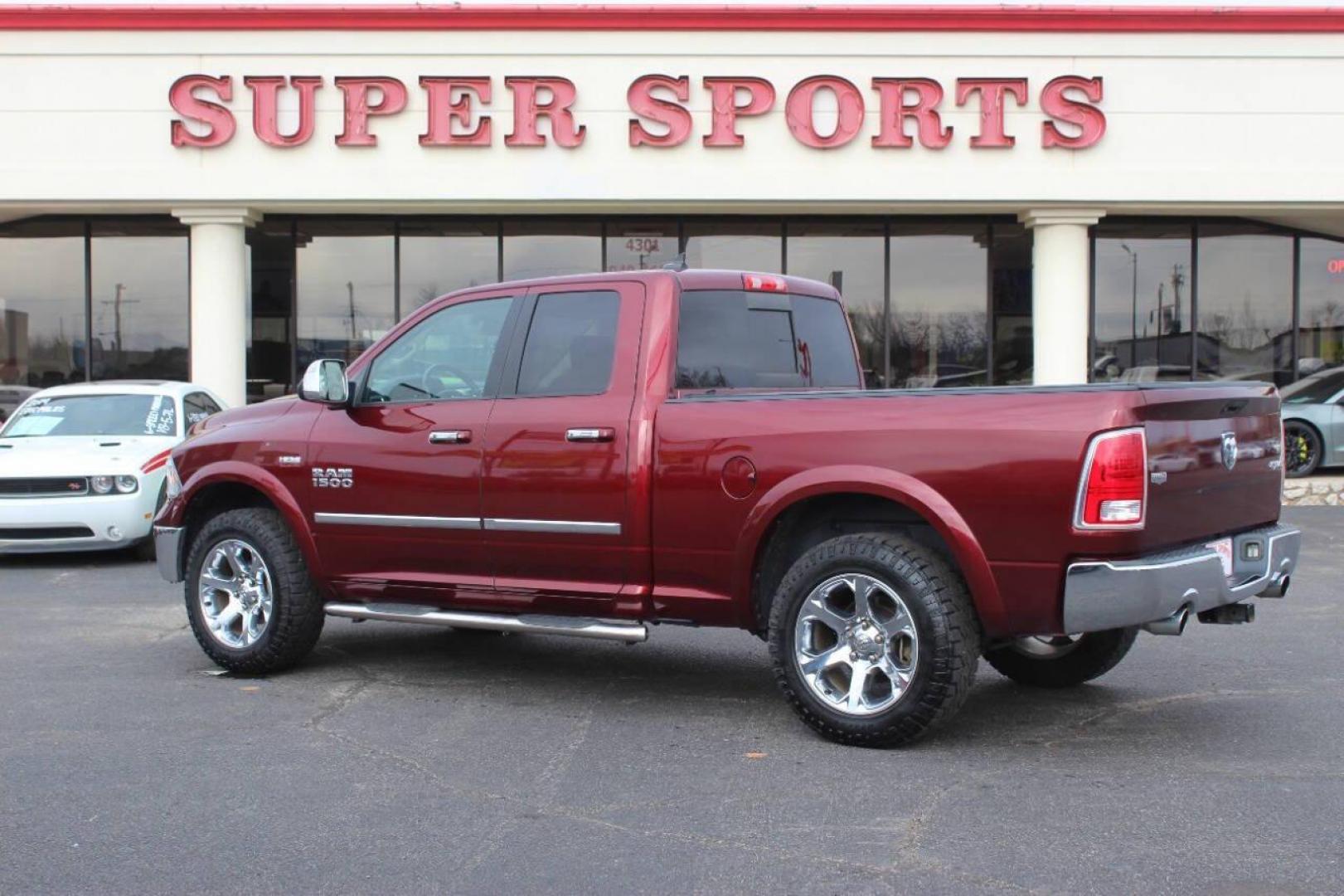 2016 Burgundy RAM 1500 Laramie Quad Cab 4WD (1C6RR7JT8GS) with an 5.7L V8 OHV 16V engine, 6A transmission, located at 4301 NW 39th , Oklahoma City, OK, 73112, (405) 949-5600, 35.512135, -97.598671 - NO DRIVERS LICENCE NO-FULL COVERAGE INSURANCE-NO CREDIT CHECK. COME ON OVER TO SUPERSPORTS AND TAKE A LOOK AND TEST DRIVE. PLEASE GIVE US A CALL AT (405) 949-5600. NO LICENSIA DE MANEJAR- NO SEGURO DE COBERTURA TOTAL- NO VERIFICACCION DE CREDITO. POR FAVOR VENGAN A SUPERSPORTS, ECHE UN - Photo#6