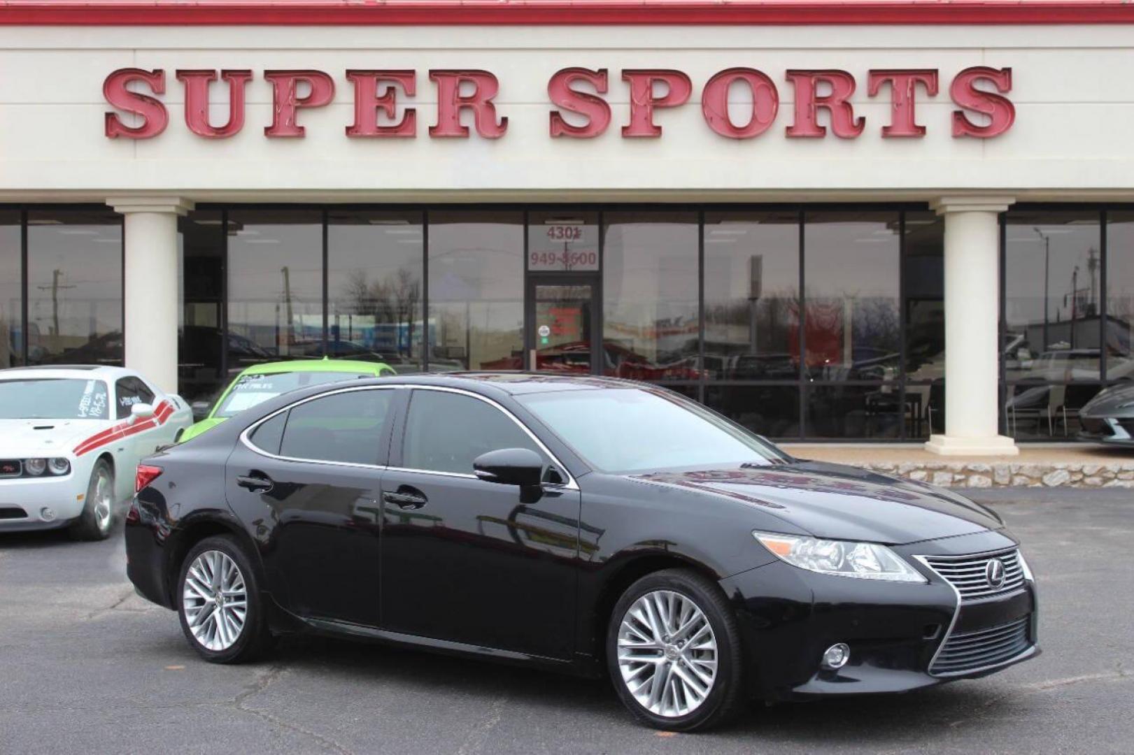 2015 Black Lexus ES 350 Sedan (JTHBK1GGXF2) with an 3.5L V6 DOHC 24V engine, 6-Speed Automatic transmission, located at 4301 NW 39th , Oklahoma City, OK, 73112, (405) 949-5600, 35.512135, -97.598671 - NO DRIVERS LICENCE NO-FULL COVERAGE INSURANCE-NO CREDIT CHECK. COME ON OVER TO SUPERSPORTS AND TAKE A LOOK AND TEST DRIVE. PLEASE GIVE US A CALL AT (405) 949-5600. NO LICENSIA DE MANEJAR- NO SEGURO DE COBERTURA TOTAL- NO VERIFICACCION DE CREDITO. POR FAVOR VENGAN A SUPERSPORTS, ECHE UN - Photo#0