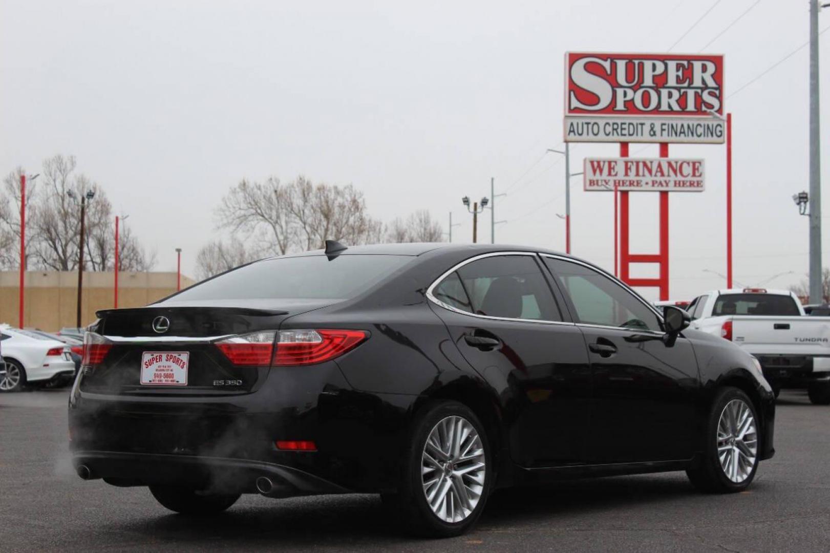 2015 Black Lexus ES 350 Sedan (JTHBK1GGXF2) with an 3.5L V6 DOHC 24V engine, 6-Speed Automatic transmission, located at 4301 NW 39th , Oklahoma City, OK, 73112, (405) 949-5600, 35.512135, -97.598671 - NO DRIVERS LICENCE NO-FULL COVERAGE INSURANCE-NO CREDIT CHECK. COME ON OVER TO SUPERSPORTS AND TAKE A LOOK AND TEST DRIVE. PLEASE GIVE US A CALL AT (405) 949-5600. NO LICENSIA DE MANEJAR- NO SEGURO DE COBERTURA TOTAL- NO VERIFICACCION DE CREDITO. POR FAVOR VENGAN A SUPERSPORTS, ECHE UN - Photo#3