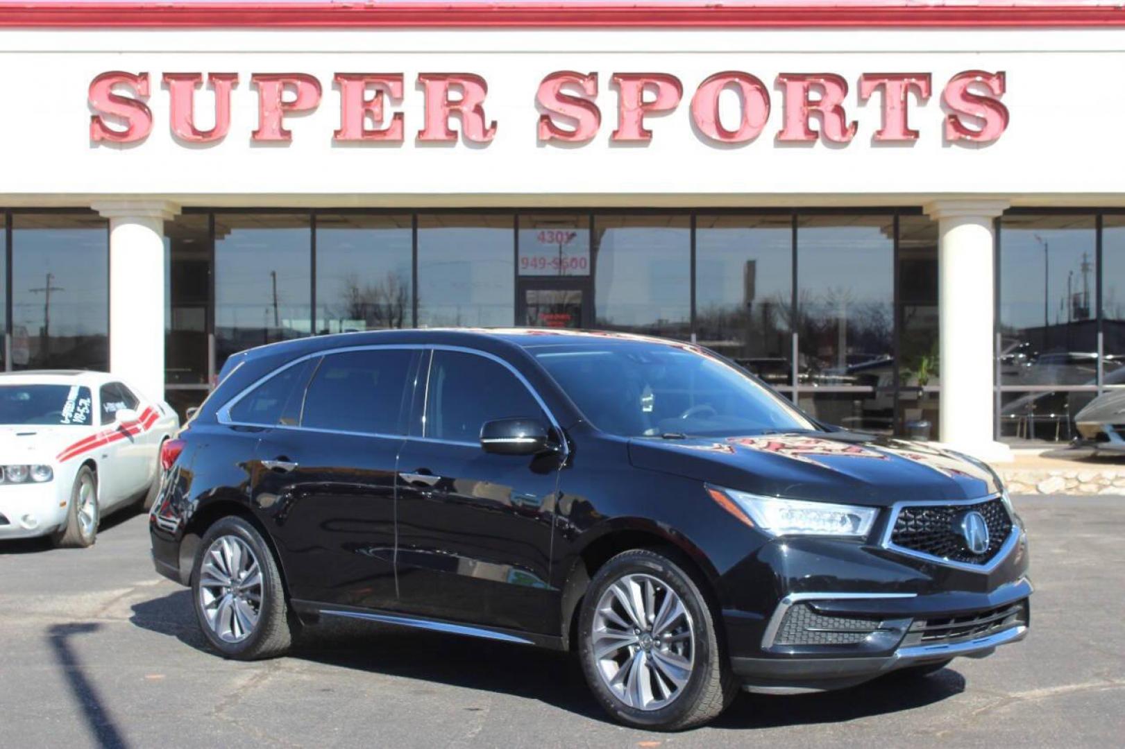 2018 Black Acura MDX SH-AWD 9-Spd AT w/Tech Package (5J8YD4H52JL) with an 3.5L V6 SOHC 24V engine, 9A transmission, located at 4301 NW 39th , Oklahoma City, OK, 73112, (405) 949-5600, 35.512135, -97.598671 - NO DRIVERS LICENCE NO-FULL COVERAGE INSURANCE-NO CREDIT CHECK. COME ON OVER TO SUPERSPORTS AND TAKE A LOOK AND TEST DRIVE. PLEASE GIVE US A CALL AT (405) 949-5600. NO LICENSIA DE MANEJAR- NO SEGURO DE COBERTURA TOTAL- NO VERIFICACCION DE CREDITO. POR FAVOR VENGAN A SUPERSPORTS, ECHE UN - Photo#0